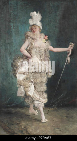 . 188222 Georges-Jules frou-frou-Frou Frou - Victor Clairin, 1882 Banque D'Images