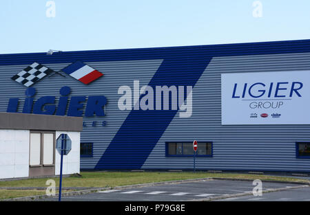 Usine Ligier , Abrest, Allier, France Banque D'Images