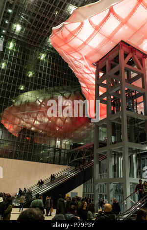 L 'Nuage', la Nuvola, créé par l'Italien Massimiliano Fuksas archistar, EUR, Rome, Latium, Italie, Europe Banque D'Images