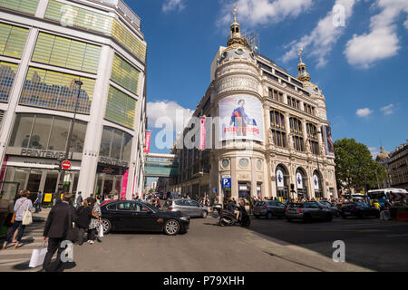 Centre commercial Printemps Haussmann à Paris, France (24 juin 2018) Banque D'Images