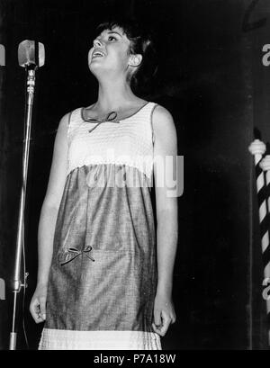 Gigliola cinquetti, Festival di Sanremo, 1966 Banque D'Images