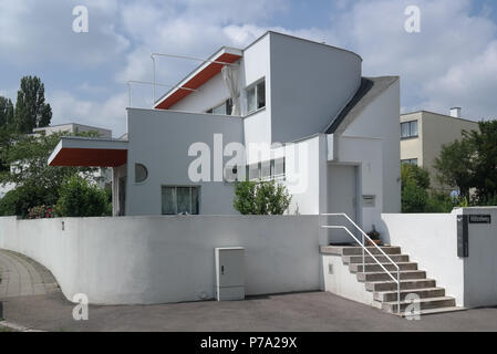 Stuttgart, Weissenhofsiedlung, Hans Scharoun, 1927 Banque D'Images