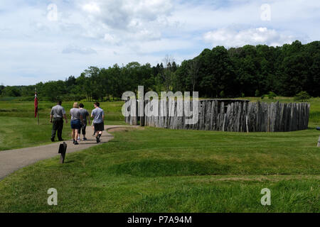 Fort Necessity National Battlefield, Farmington, Connecticut Banque D'Images