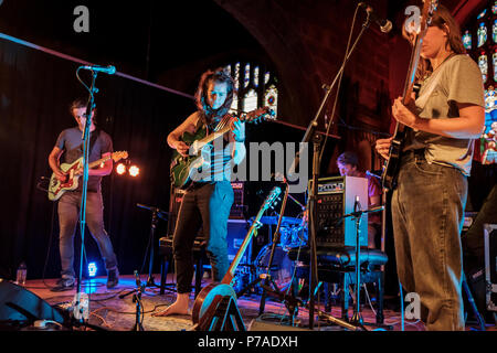 Chester, Royaume-Uni. 4 juillet, 2018. C'est le kit 2018 Ivor Novello Award candidats c'est le Kit a joué pour une maison pleine de Chester hier soir (mercredi) photo credit : Brian Hickey / Alamy Live News Banque D'Images