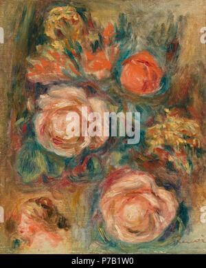 . Bouquet de roses bouquet de roses (1900) 62 - Pierre-Auguste Renoir (bouquet de roses bouquet de roses) - BF33 - La Fondation Barnes Banque D'Images