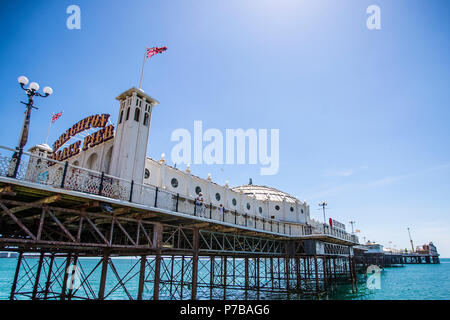 Brighton Palace Pier Banque D'Images