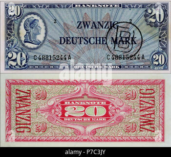 20 DM BdL1berlin. Banque D'Images