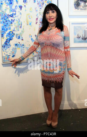 Rachel : exposition à la galerie Angle Art à Los Angeles, Californie. Avec : Rachel Ganz Où : Los Angeles, California, United States Quand : 02 juin 2018 Source : WENN.com Banque D'Images