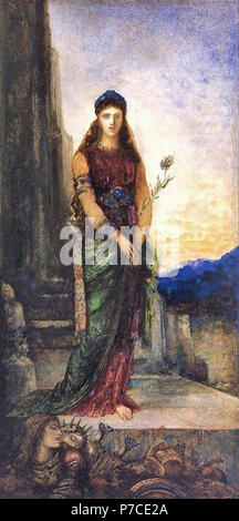 Gustave Moreau - Helen sur les murs de Troie 2 Banque D'Images