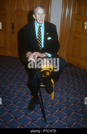 WEST HOLLYWOOD, CA - le 21 janvier : l'acteur Vincent Price assiste à la 17e édition de la Los Angeles Film Critics Association Awards le 21 janvier 1992 à l'hôtel Bel âge de West Hollywood, Californie. Photo de Barry King/Alamy Stock Photo Banque D'Images