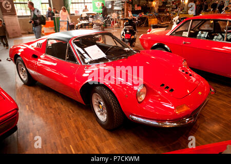 Classic car Ferrari Dino 246 GT, Alfredo Ferrari, construit 1969 -1974 à Modène, Pininfarina Design, V6, l'Italie, l'Europe Banque D'Images