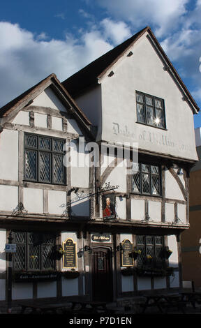 Le duc de Wellington pub, Southampton, Hampshire datant de 1220 Banque D'Images