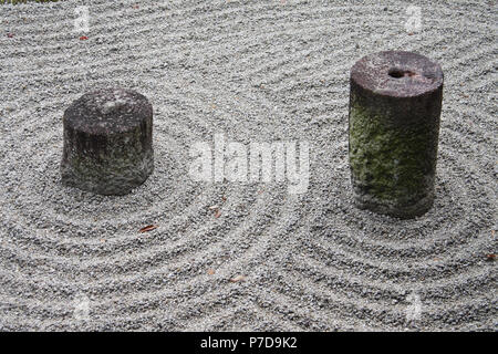 Jardin Zen, Hojo tōfuku-ji temple Tofuku-ji, quartier Higashiyama-ku, Kyoto, Japon Banque D'Images