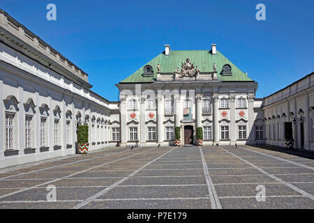 Varsovie, Pologne - 24 juin 2018 : Palais Copper-Roof (pod Blacha Palace) - Salle d'exposition du Musée de l'État et dans la vieille ville de Varsovie, Pologne Banque D'Images