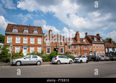 Castle Street, Farnham, Surrey. Angleterre, Royaume-Uni Banque D'Images