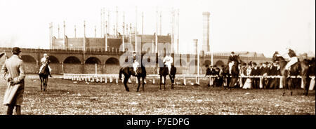 Hippodrome de Chester, début des années 1900 Banque D'Images