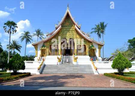 Les temples bouddhistes et les sites sacrés de Luang Prabang, Laos en Asie Banque D'Images