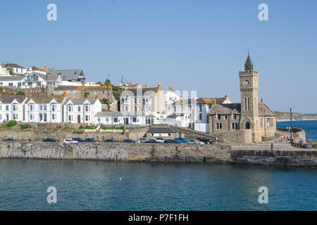 Cornwall, UK Porthleven Banque D'Images