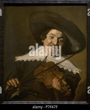 Frans Hals (1580-1666). Peintre hollandais. Daniel van Aken. Musée national. Stockholm. La Suède. Banque D'Images