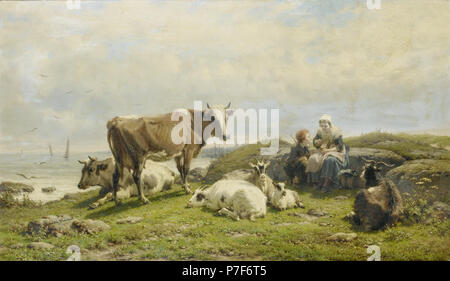 2017-02 Andre Plumot - leur pain quotidien. Banque D'Images