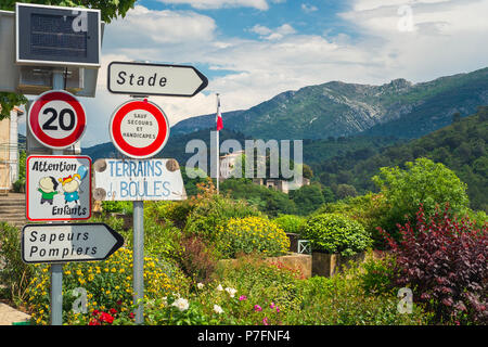 Dans le château de Vauvenargues, domaine de Pablo Picasso de 1958 à 1973, Provence-Alpes-Côte d'Azur, France Banque D'Images