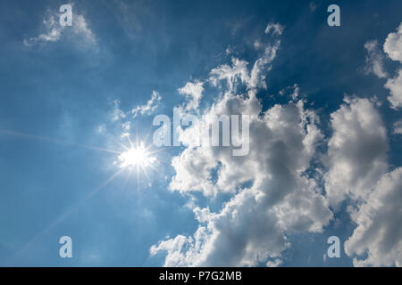 Bournemouth, Royaume-Uni. 6e juillet 2018. Météo France, l'été 2018 continue de canicule. Crédit : Thomas Faull / Alamy Live News Banque D'Images