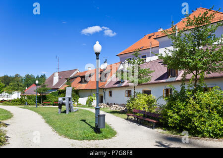 Un moderních obrazových fotografie Muzeum médií, Jindrichuv Hradec, Jizni Cechy, Ceska Republika / Musée de la photographie et des médias visuels modernes, Jindr Banque D'Images