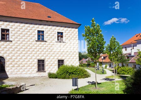 Un moderních obrazových fotografie Muzeum médií, Jindrichuv Hradec, Jizni Cechy, Ceska Republika / Musée de la photographie et des médias visuels modernes, Jindr Banque D'Images