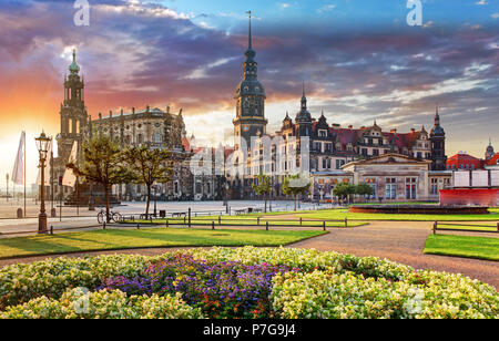 Dresde, Allemagne Banque D'Images