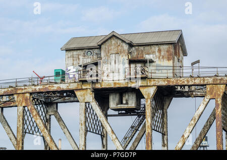 Ascenseur, pont sur la branche sud de la rivière Banque D'Images