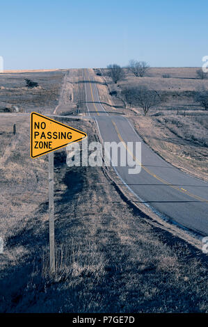 Aucune Zone de passage Banque D'Images