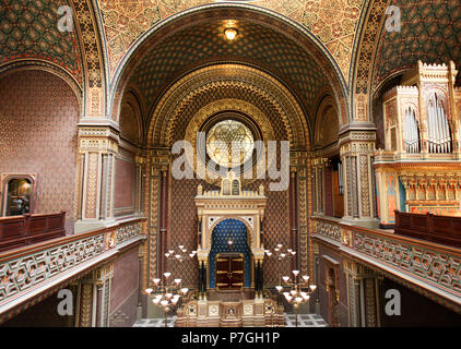 Synagogue Espagnole un lieu de culte Banque D'Images