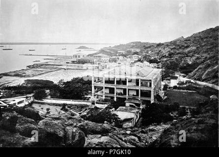 Anglais : photographie de John Thomson. Voir détail sur le lien ci-dessous. Avant 1898 345 Règlement de Swatow Banque D'Images