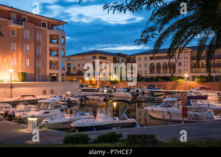 Port Fréjus Port Intérieur Banque D'Images