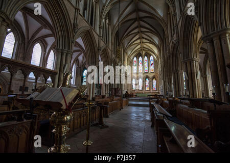 Southwell Minster dans l'intérieur du Nottinghamshire, Angleterre, Royaume-Uni Banque D'Images