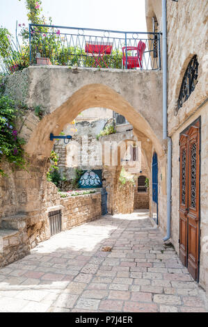 Israël, Tel Aviv - 21 Avril 2016 : Vieille ville de Jaffa Banque D'Images