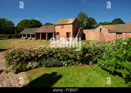 Les bâtiments de ferme Boscobel House Boscobel Shropshire West Midlands England UK Banque D'Images