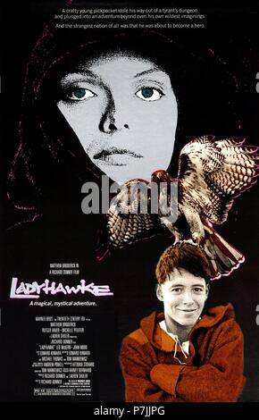 Titre original : LADYHAWKE. Titre en anglais : LADYHAWKE. Directeur de film : RICHARD DONNER. Année : 1985. Crédit : 20TH CENTURY FOX / Album Banque D'Images