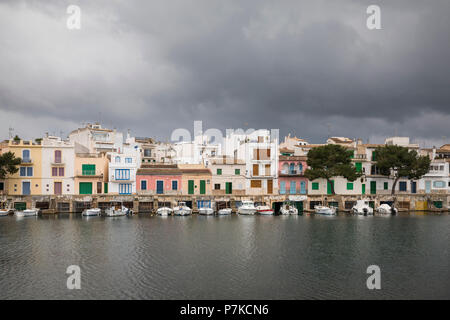 Portocolom, Majorque, Îles Baléares, Espagne Banque D'Images