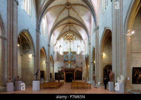 France, Haute Garonne, Toulouse, musée des Augustins dans l'ancien couvent des Augustins, l'église Banque D'Images