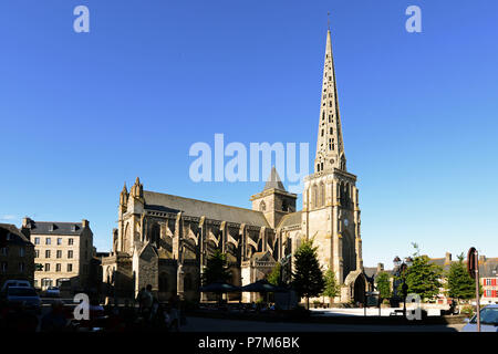 France, Cotes d'Armor, Tréguier, La Cathédrale St Tugdual Banque D'Images