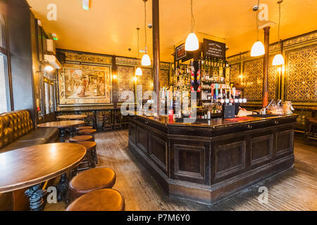 L'Angleterre, Londres, Shoreditch, Spitafields, Les 10 cloches Pub Banque D'Images