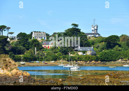 France, Cotes d'Armor, Ile de Bréhat Banque D'Images