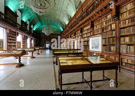 L'Italie, Lombardie, Milan, Académie de Brera (Accademia di Brera), la Bibliothèque nationale de Brera (Biblioteca Nazionale de Brera) Banque D'Images