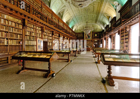 L'Italie, Lombardie, Milan, Académie de Brera (Accademia di Brera), la Bibliothèque nationale de Brera (Biblioteca Nazionale de Brera) Banque D'Images