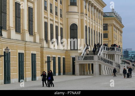 Palais de Schonbrunn, Vienne, Autriche Banque D'Images