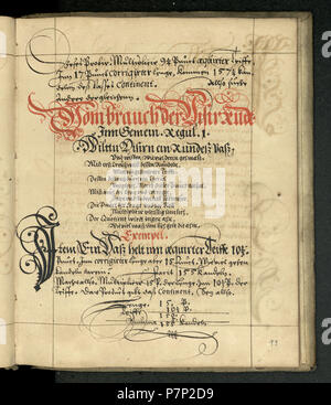 . Drei Register Arithmetischer ahnfeng zur Practic Scan : Digitalisierungszentrum der Niedersächsischen Staats- und Universitätsbibliothek Göttingen Digitalisierung gefördert durch Mittel des Vereins Deutschland Scan Date : 24. Mai 2006 . Deutsch : Dies ist ein Scan des historischen anglais Buch鋨es : c'est un document historique de la numérisation . N/A 327 188 Reinhard Rechenbuch Banque D'Images