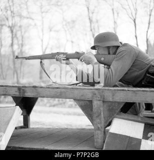 Env. 1939,1941, formation Wehrmacht, Ulm, Allemagne Banque D'Images