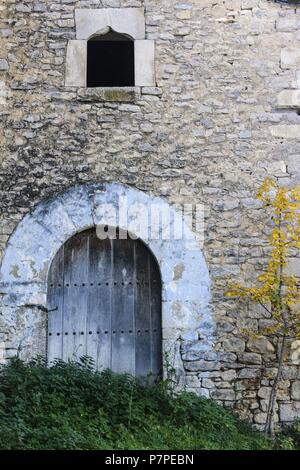 Sarsa de Surta, Sobrarbe, Provincia de Huesca, Comunidad Autónoma de Aragón, cordillera de los Pirineos, Espagne, Europe. Banque D'Images