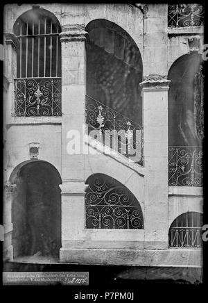 71 CH-NB - Genève, Maison Micheli, vue partielle - Collection Max van Berchem - EAD-8682 Banque D'Images